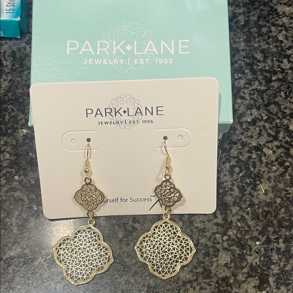 Park Lane Gold Dangle Earrings